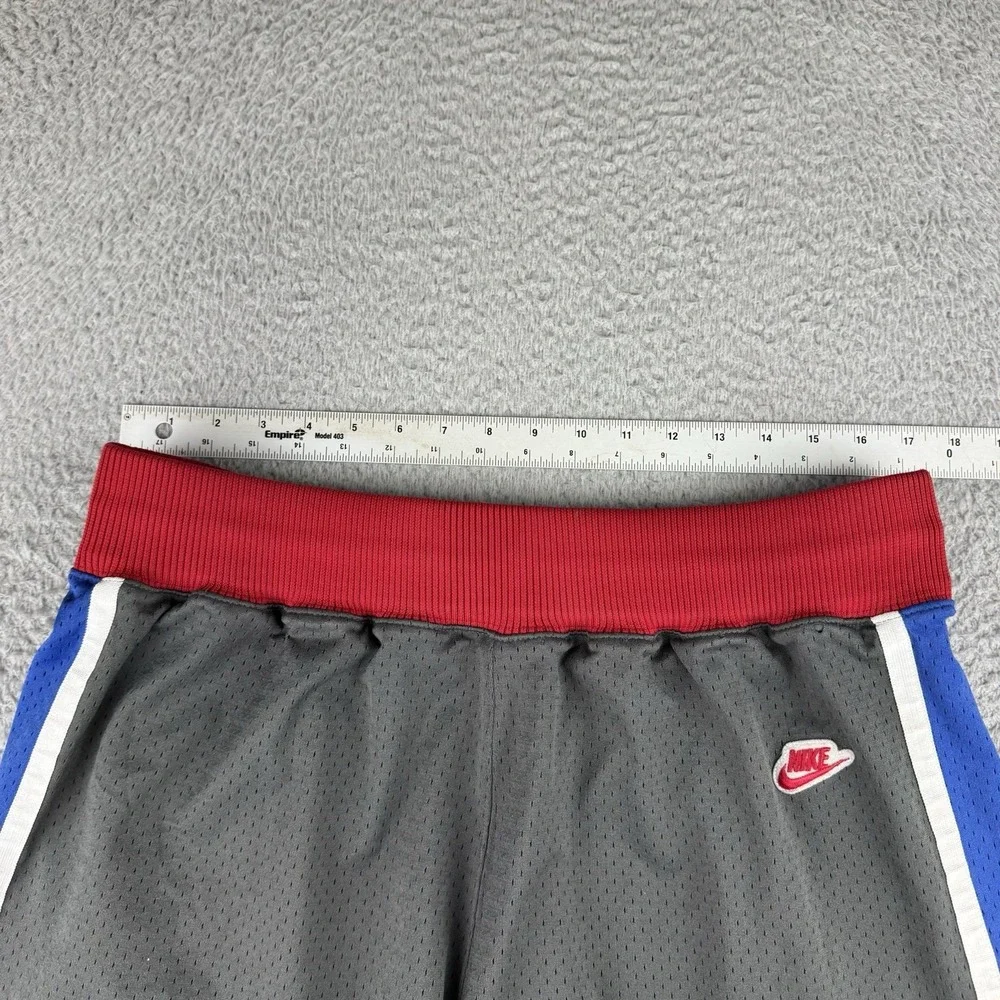 Vintage Nike Authentic Kansas‎ JayHawks Basketball Shorts L Paul Pierce Celtics
